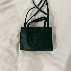 Telfar Small Dark Olive Shopping Bag